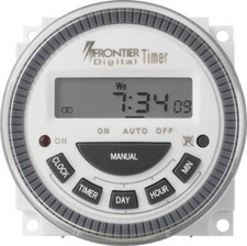 Fronttafeleinbau-Zeitschaltuhr digital 230 V/AC 16 A/250 V