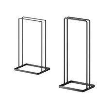 Coat Hanger Organizer Stacker Multifunctional Stable Iron Durable Towel Shelf