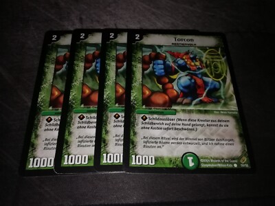 DM04 55/55 Torcon Duel Masters German Common DM4 Rush Meta NM