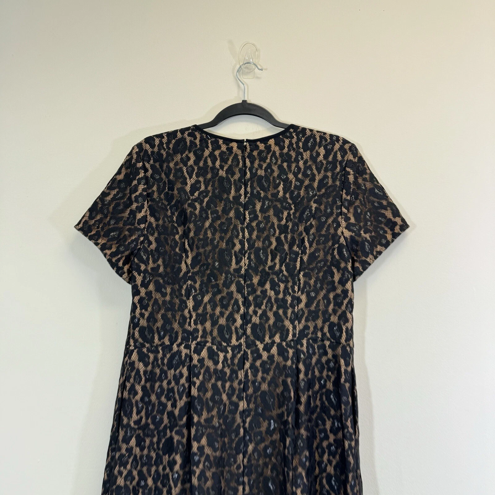 Abito donna Michael Kors all over pizzo cocktail taglia 12 con tasche nuovo