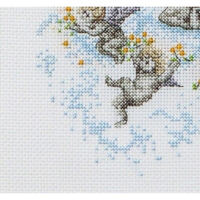 Cross-stitch kit Little Angels 575A Thea Gouverneur Aïda | eBay