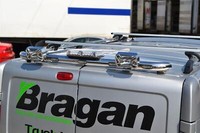 Heck DachträGer + LED Passend FüR Peugeot Boxer 2014 + Edelstahl Van ZubehöR
