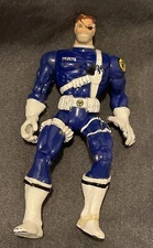 Marvel Spider-Man Animated Series Nick Fury 5" Action Figure 1995 Vintage ToyBiz