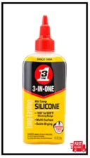 3-IN-ONE 4 oz. All-Temp Silicone Drip Oil, Long-Lasting Lubricant