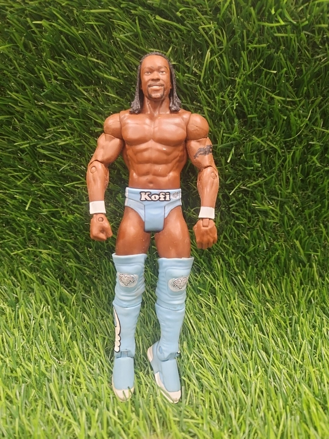2011 Kofi Kingston New Day Basic Series 19 #39 Action Figure Mattel WWE NXT AEW