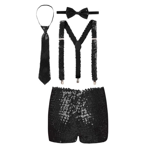 Kids Boys Girls Shorts Adjustable Dance Shorts Hip Hop Dance Bottoms Jazz - Picture 34 of 65