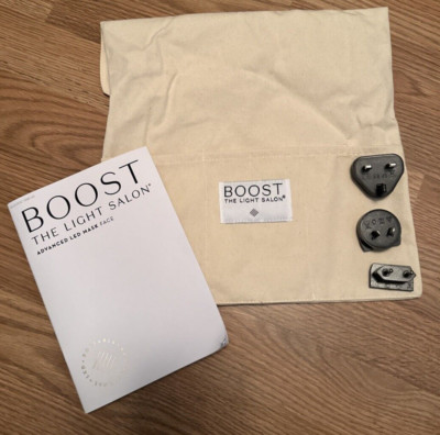 Boost The Light Salon LED Mask bag manual 3 plugs ONLY SEE PICS