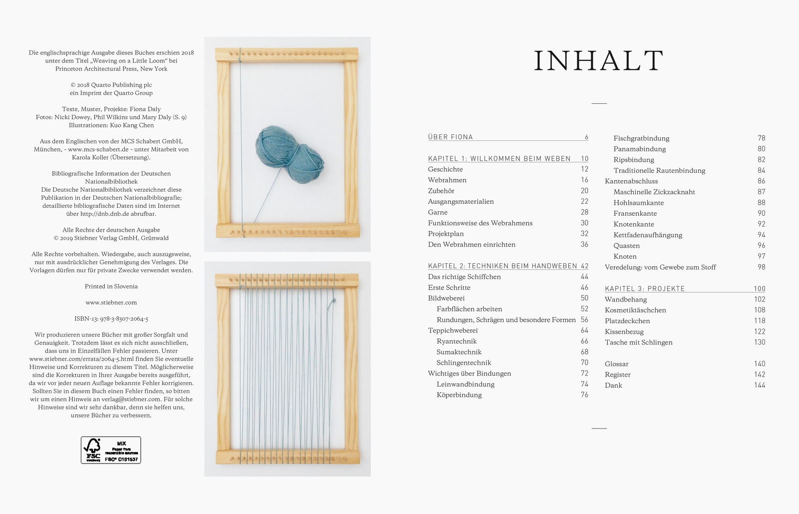 Thumbnail - Weben Mit Kleinem Rahmen, Fiona Daly