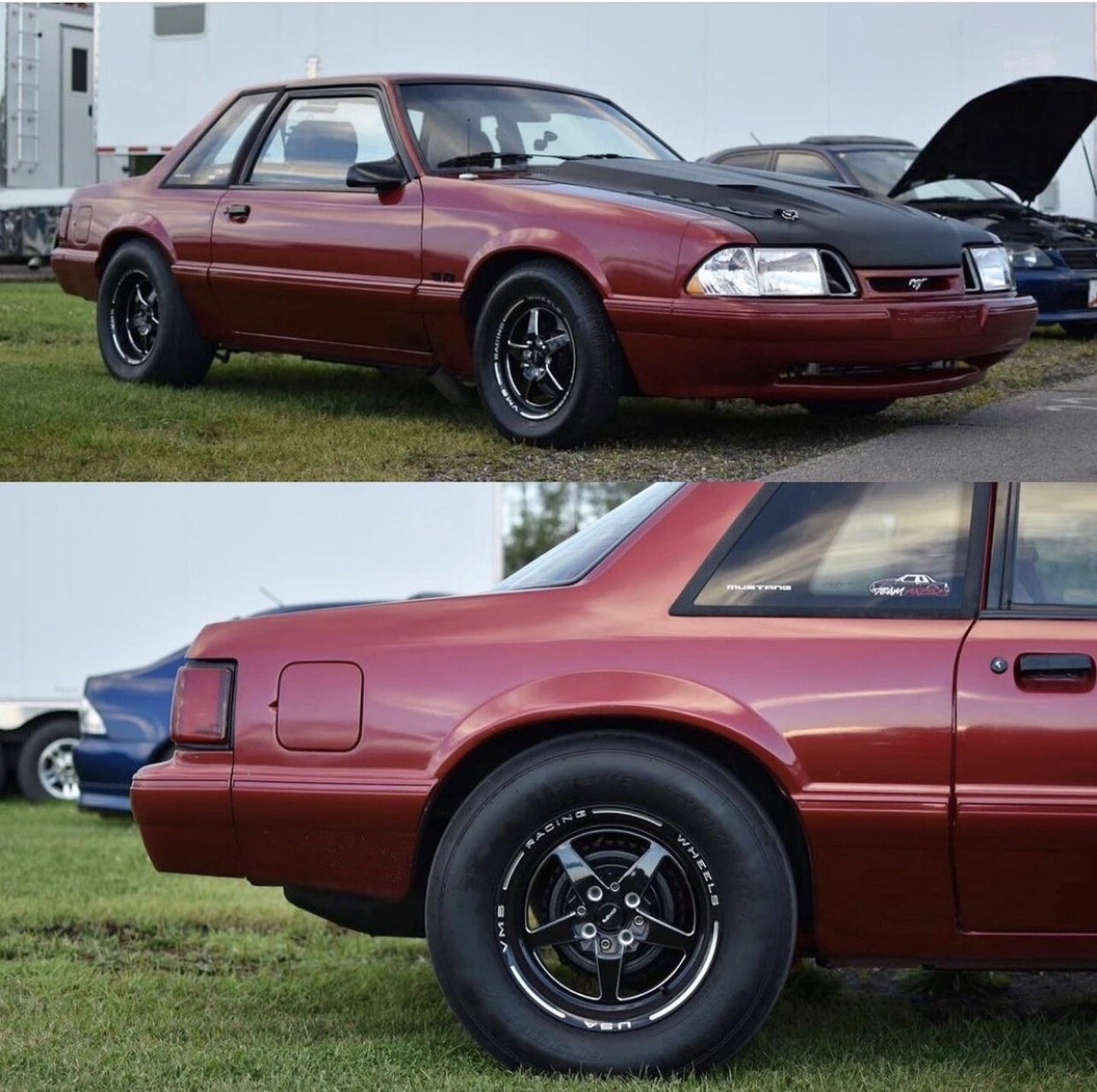 Fox Body Mustang Drag Car
