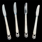 Set of 4 International Sterling Silver Royal Danish 9" Knives
