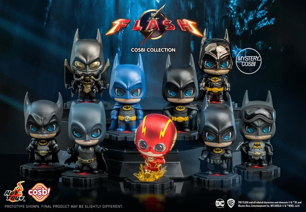 IN STOCK HotToys Cosbi DC Batman CBX120 The Flash Set Of 8 Pcs w