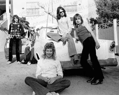 Yes Band in California 1971 Photo Print Poster Jon Anderson Steve Howe Squire