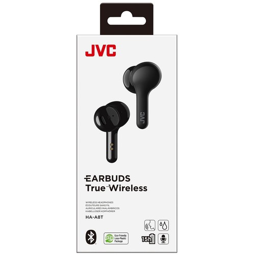 Auriculares inalámbricos verdaderos JVC HA-A8T con micrófono - negros