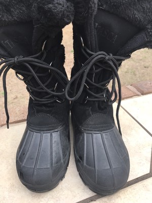 rubber boots with leather uppers