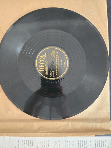 Al Jolson Souvenir Album Decca Records A-575 10” 78 rpm 4 Discs 1947 - Picture 4 of 12