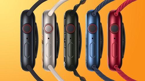 Apple Watch Series 8 GPS + GSM Aluminium - Cellular 41mm Smart Watch Doskonały - Zdjęcie 2 z 27