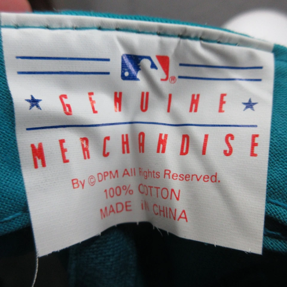 Gorra de béisbol vintage de los Florida Marlins MLB Snapback azul azulado jóvenes niños 5-10 # Foto 2 de 4