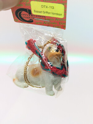 Conversation Concepts Basset Griffon Dog Tiny One Miniature Christmas Ornament