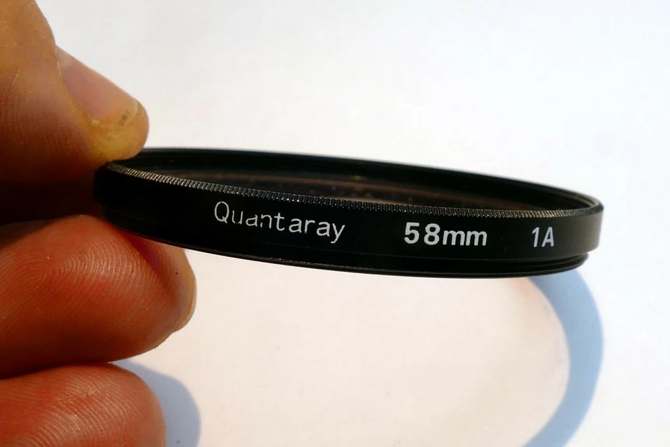 Quantaray 58mm Skylight 1A sky Glass Filter made in Japan - Image 2 of 4