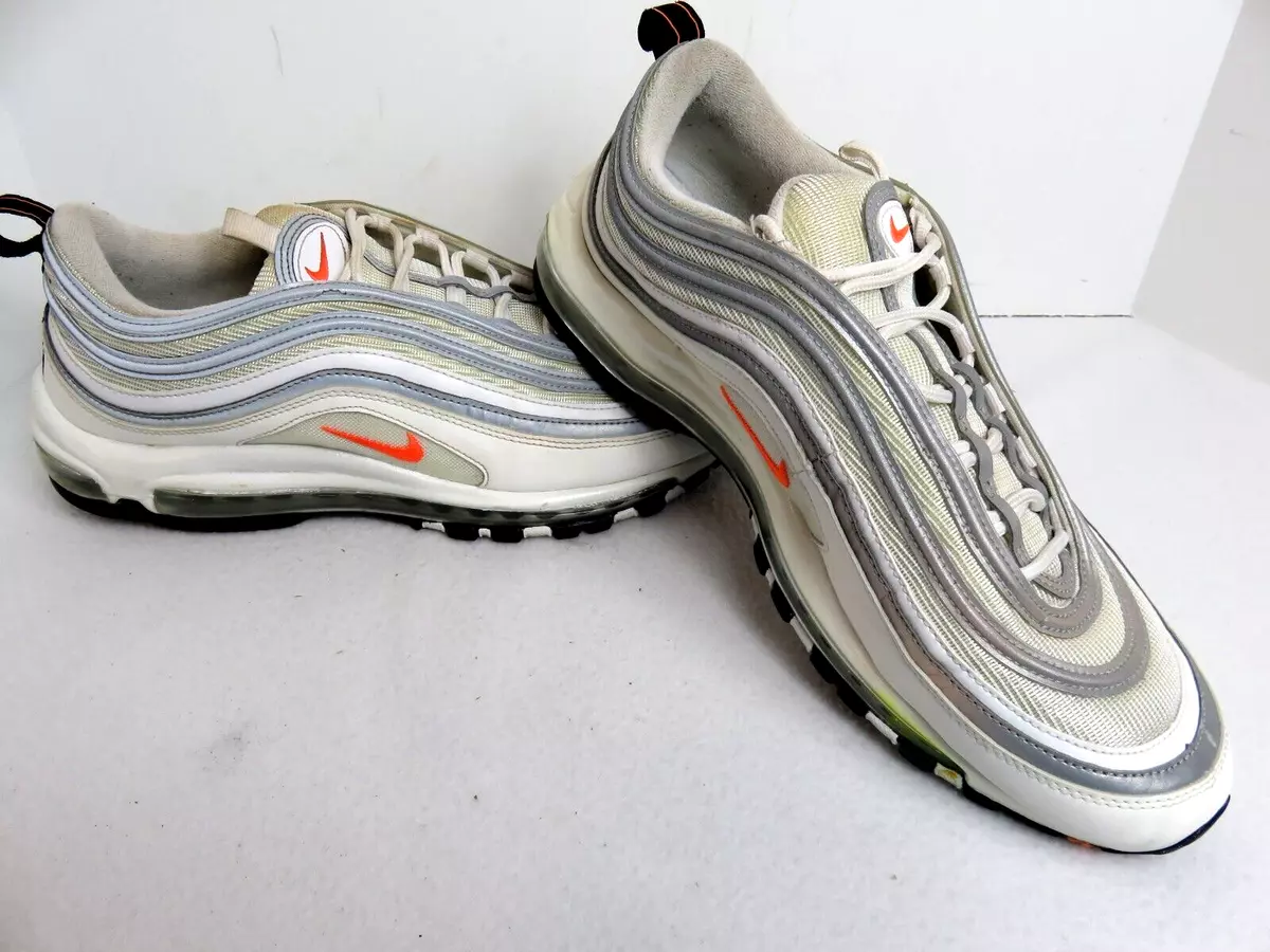 Air Max 97 Cone White Metallic Silver BQ4567-100 Sz12 90 Bacon Galaxy Gold | eBay