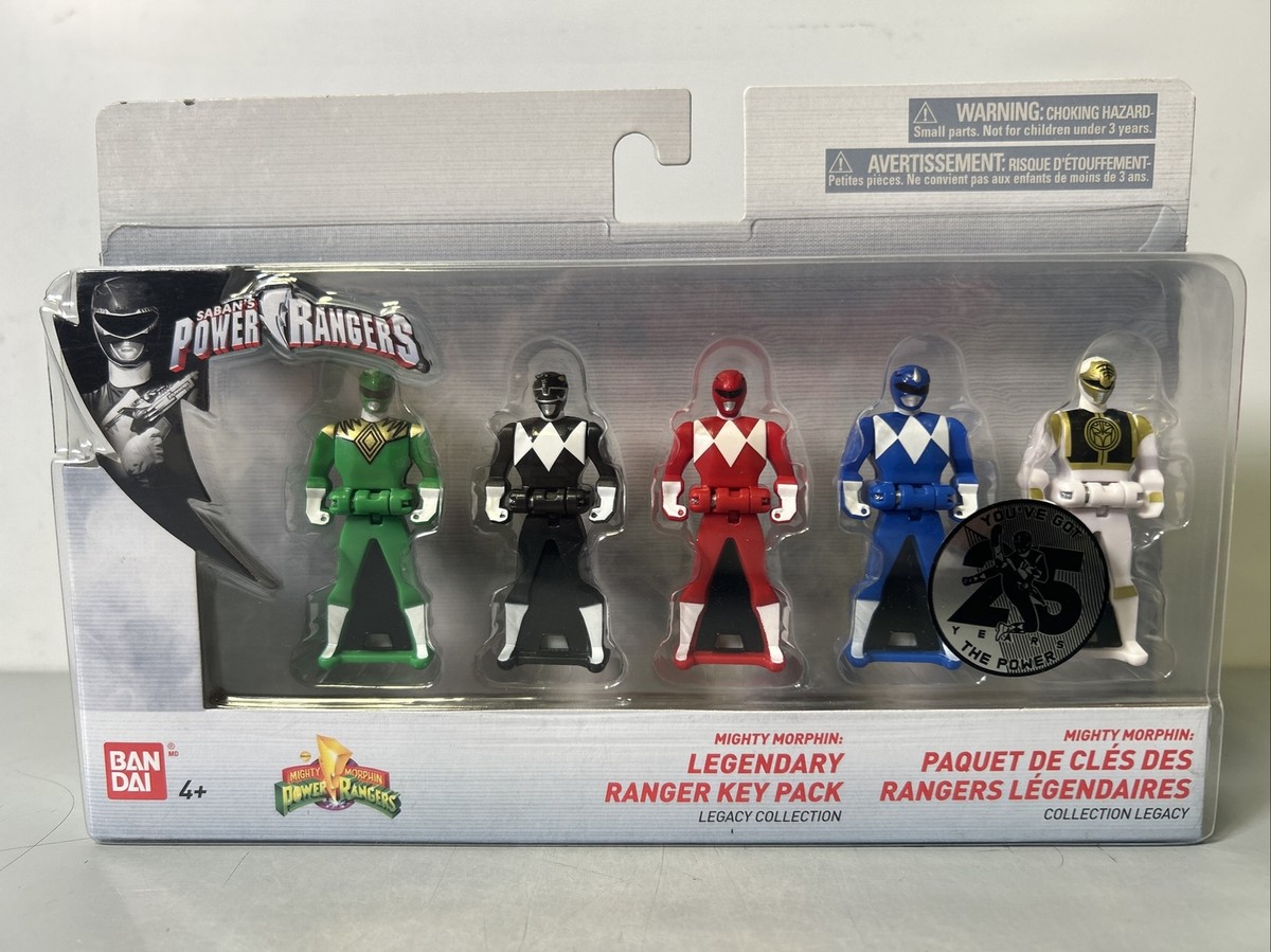 POWER RANGERS Legendary Ranger Key Pack Legacy Collection Bandai