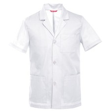 Men's 31 Inch Consultation Short Sleeve Lab Coat