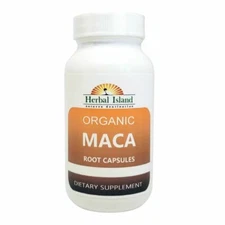 MACA ROOT POWDER CAPSULES 500mg Each - USDA Organic - Free Shipping - Non GMO