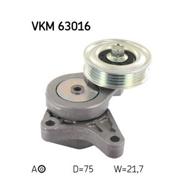 Poulie Tendeur De Courroie D'accessoire SKF VKM 38208 - Compatible BMW, Land Rover Et Autres Modèles