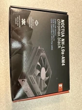 NH-L9a-AM4 chromax.Black Low-Profile CPU Cooler for AMD AM4 Black