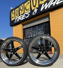 22 Weld Street Ventura S104 Wheel And Tire Package 245-35-20 Front 295-30-20 R