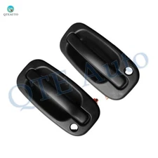 Pair of 2 Front Exterior Door Handle For 2001-2007 Chevrolet Silverado 2500 HD