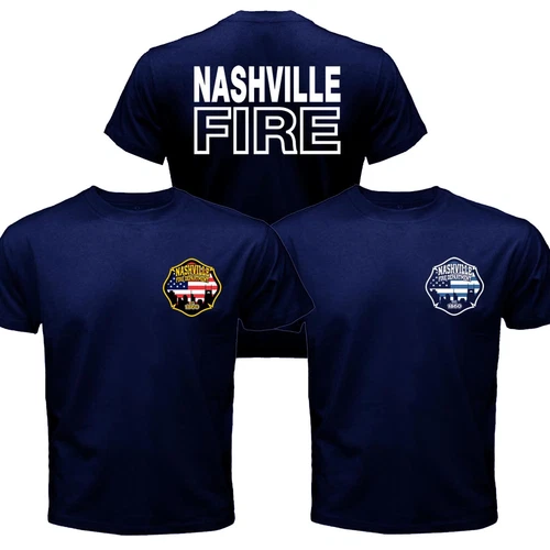 NFD Nashville Fire Department Fighters Tennessee Protect Medical Rescue T-shirt