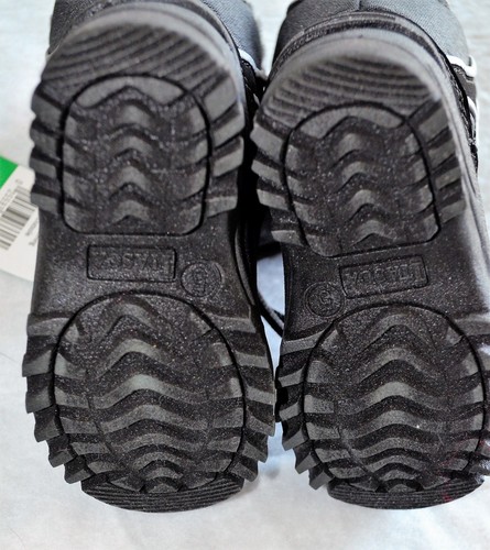 Stivali neonato Itasca Frost nero e grigio/5M/nuovi con scatola/spedizione gratuita x - Foto 6 di 9