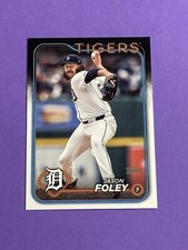 2024 Topps Update Jason Foley #US290 Detroit Tigers (W)