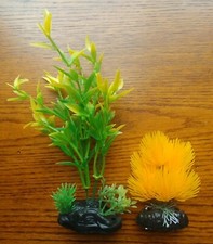 Plant New Aquarium Artificial Landscape Ornaments Decoration 2 piece set