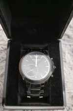 Emporio Armani Connected Hybrid Smartwatch Black ART3012 Rare Discontinued Watch