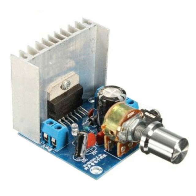 Audio Amplifier Stereo 2x15 Watt With TDA7297 Port Audio Jack