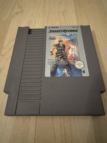 SNAKE&lsquo;S REVENGE Nintendo NES Spiel mit Schuber aus privater Sammlung 