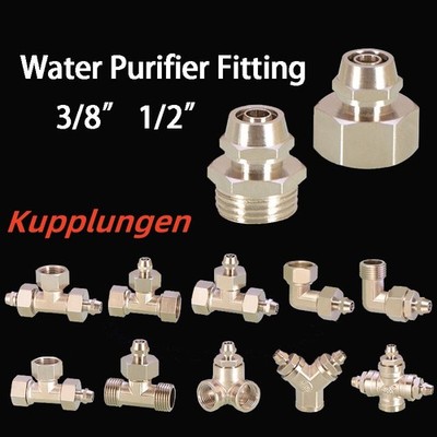 Schlauchverbinder Wasserfilter-Kupplungen Klemmringverschraubungen Klemmfitting