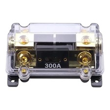 300A ANL Fuse Holder for Car Stereo, 0 2 4 Gauge Inline Audio Protection