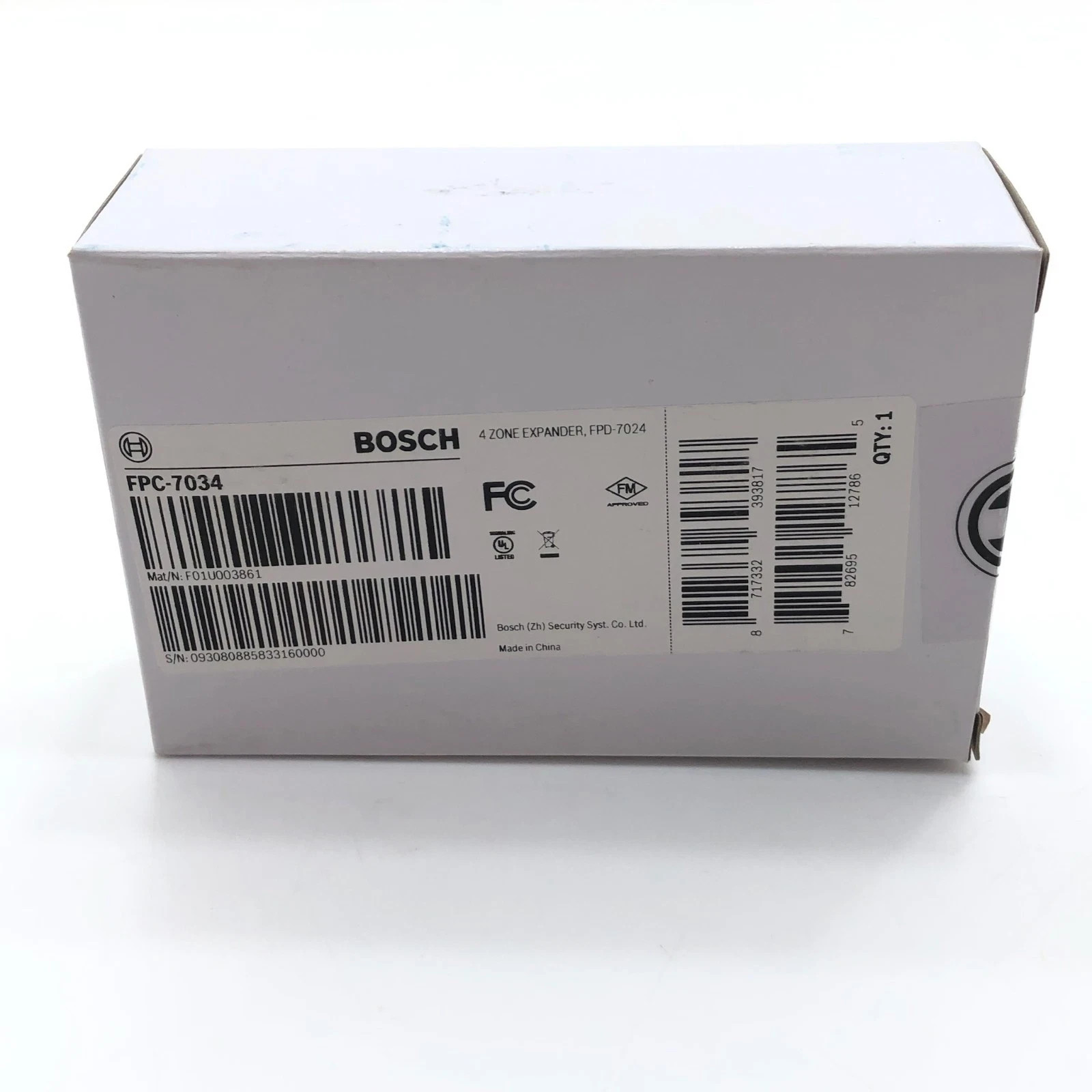 BOSCH FPC-7034 - 4 ZONE EXPANDER - New in manufacture sealed box