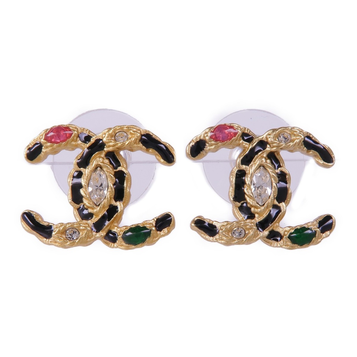 CHANEL CC Earrings Accessories Metal Gold | eBay