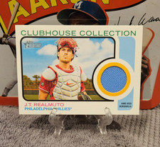 2022 Topps Heritage JT Realmuto #CCR-JRE Clubhouse Collection Relic Excellent