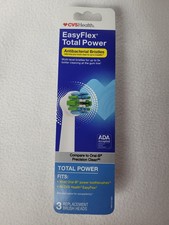 CVS Health Replacement Brushheads Easy Flex 3-Pack, fits ORAL-B CVS New