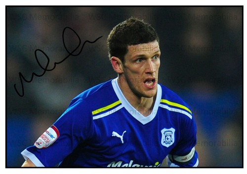 11519. Mark Hudson Signed Pictures (A4 Prints) Ipswich Cardiff Huddersfield etc.