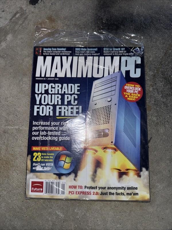 Maximum Pc Magazine Lot Of 12