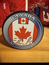 Evan Rodrigues Florida Panthers Canada Signed Puck