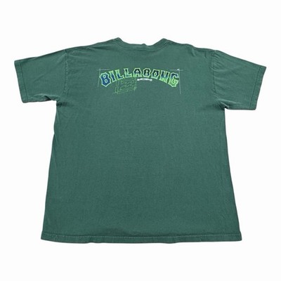 Vintage Billabong T Shirt Men's XL Green Surf Skate 90s Y2K | eBay