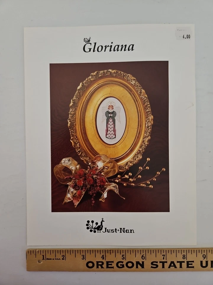 Just Nan GLORIANA Counted Cross Stitch Pattern JN026 - Image 2 of 3