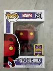 Funko Pop! Vinyl: Marvel Comics Red She-Hulk SDCC Walgreens (Exclusive) #231 MCU